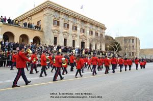 054- Rhodes- Defile Dodecanese grec